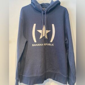 Banana Republic Navy Star Hoodie